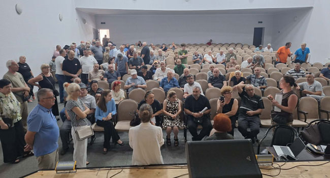 გომისმთის განაშენიანების გეგმის განხილვა ბოლო წუთს გადაიდო