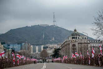 საქართველოს დროშები და მთაწმინდა, ბათუმი