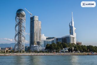 Alphabetic Tower Alphabetic Tower ბათუმში — ღირსშესანიშნაობა, მისამართი, ფასები | შენი ბათუმი