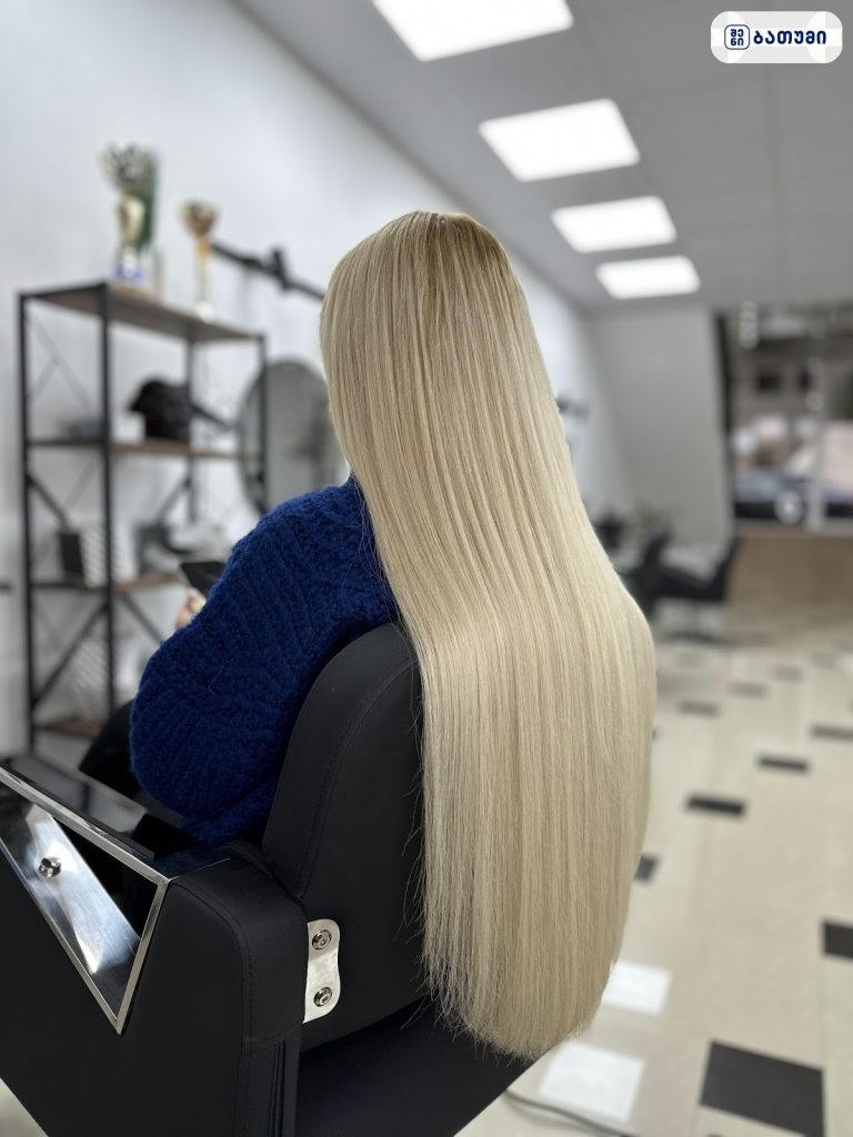 Наращивание волос Exhair_batumi