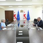 მინისტრის შეხვედრა ავსტრალიის საელჩოს წარმომადგენელთან