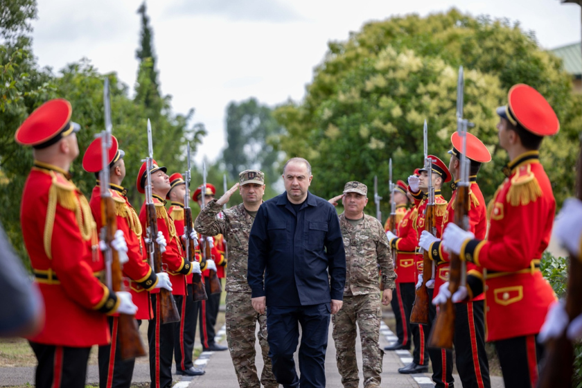მე-2 ქვეითი ბრიგადა სენაკში 34 წლის იუბილეს აღნიშნავს