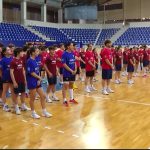ბასკეტბოლის აკადემიის ვარჯიში ქალაქური სიმღერების ფესტივალის 15 წლის იუბილე ბათუმში