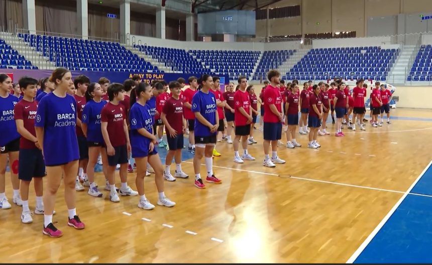 ბარსელონას აკადემიის ხელბურთის ბანაკი საქართველოში
