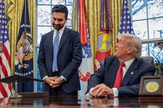 პრეზიდენტი და სტუმარი Oval Office-ში — ბათუმი