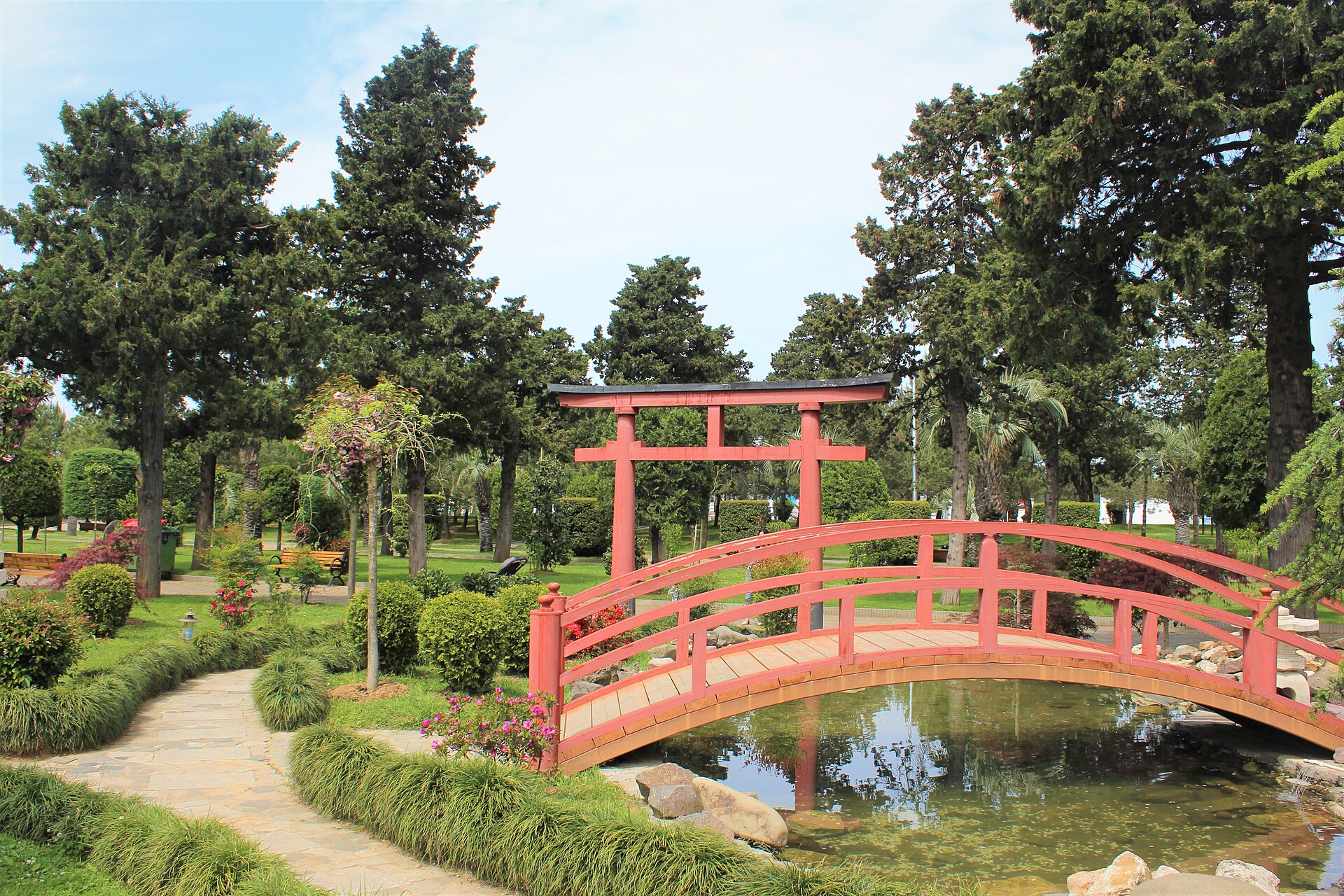 6 მაისის პარკი — Batumi Boulevard Japanesse Garden | შენი ბათუმი