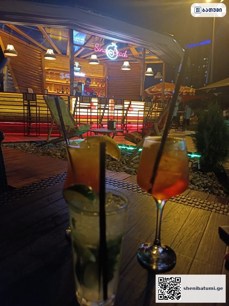 Sinori Beach Sinori Beach ბათუმში — ბარი, მისამართი, ფასები | შენი ბათუმი