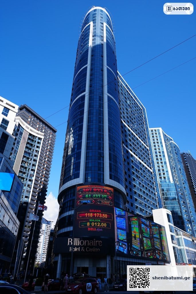 Billionaire Hotel Casino Billionaire Hotel & Casino ბათუმში — გასართობი ობიექტი, მისამართი, ფასები | შენი ბათუმი
