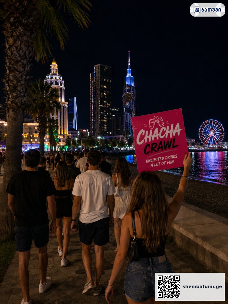 ChaCha Crawl Batumi ბათუმში — ღირსშესანიშნაობა, მისამართი, ფასები | შენი ბათუმი