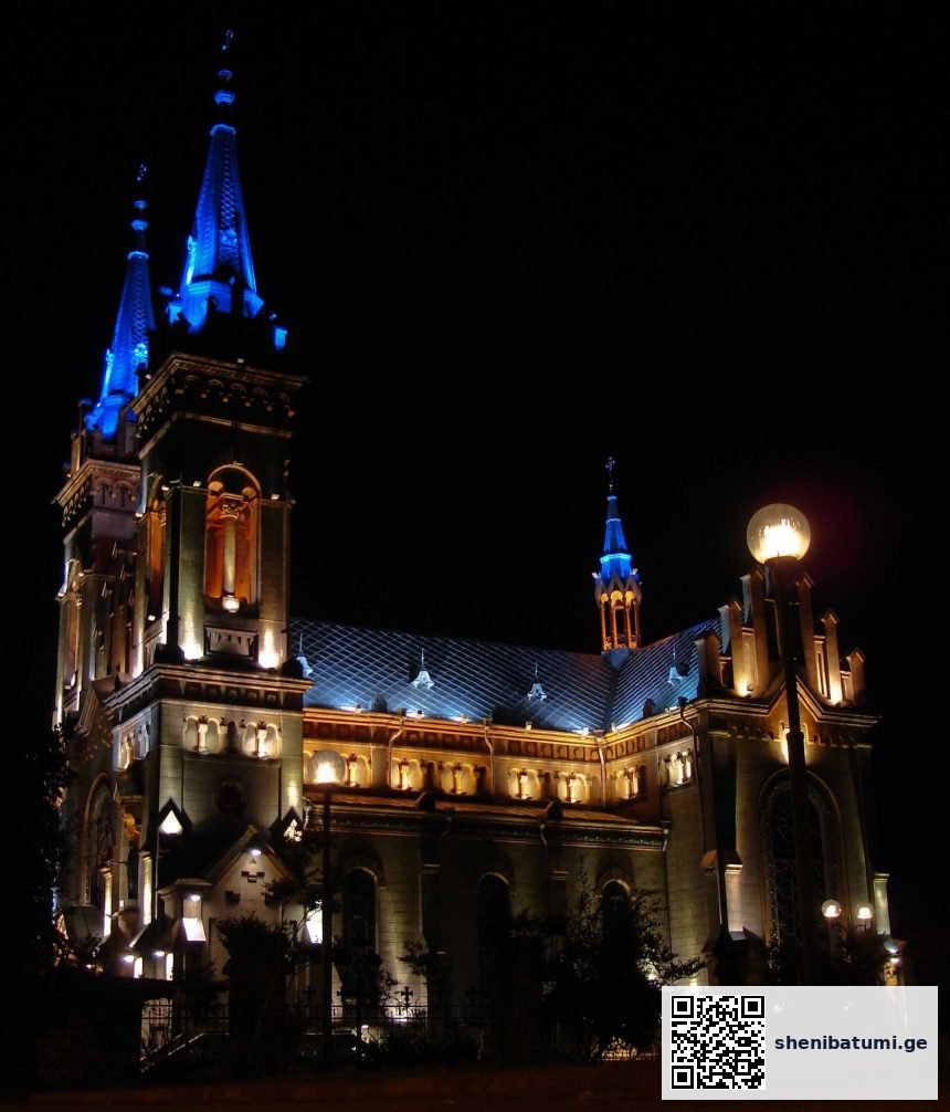 ბათუმის საკათედრო ტაძარი — Cathedral of the Blessed Vir | შენი ბათუმი | შენი ბათუმი