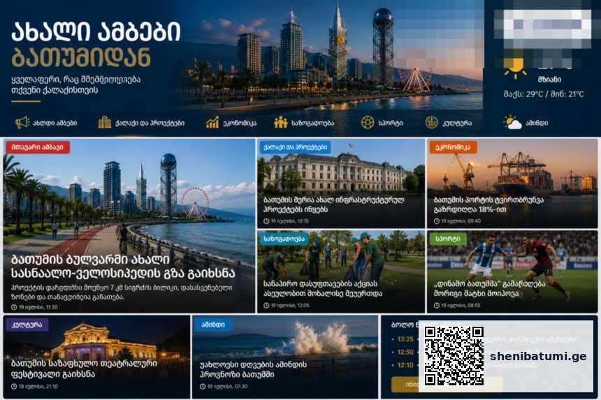 ⚠️ ამინდის გაფრთხილება ბათუმში — ჭექა-ქუხილი (პარასკევი) | შენი ბათუმი