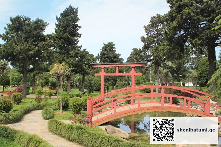 6 მაისის პარკი — Batumi Boulevard Japanesse Garden | შენი ბათუმი